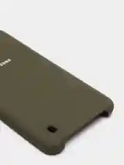 Зелёный хаки защитный силиконовый чехол Silikone Cover для Samsung A10