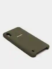 Зелёный хаки защитный силиконовый чехол Silikone Cover для Samsung A10