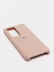 Бежевый защитный силиконовый чехол Silicone Cover HUAWEI P40 PRO