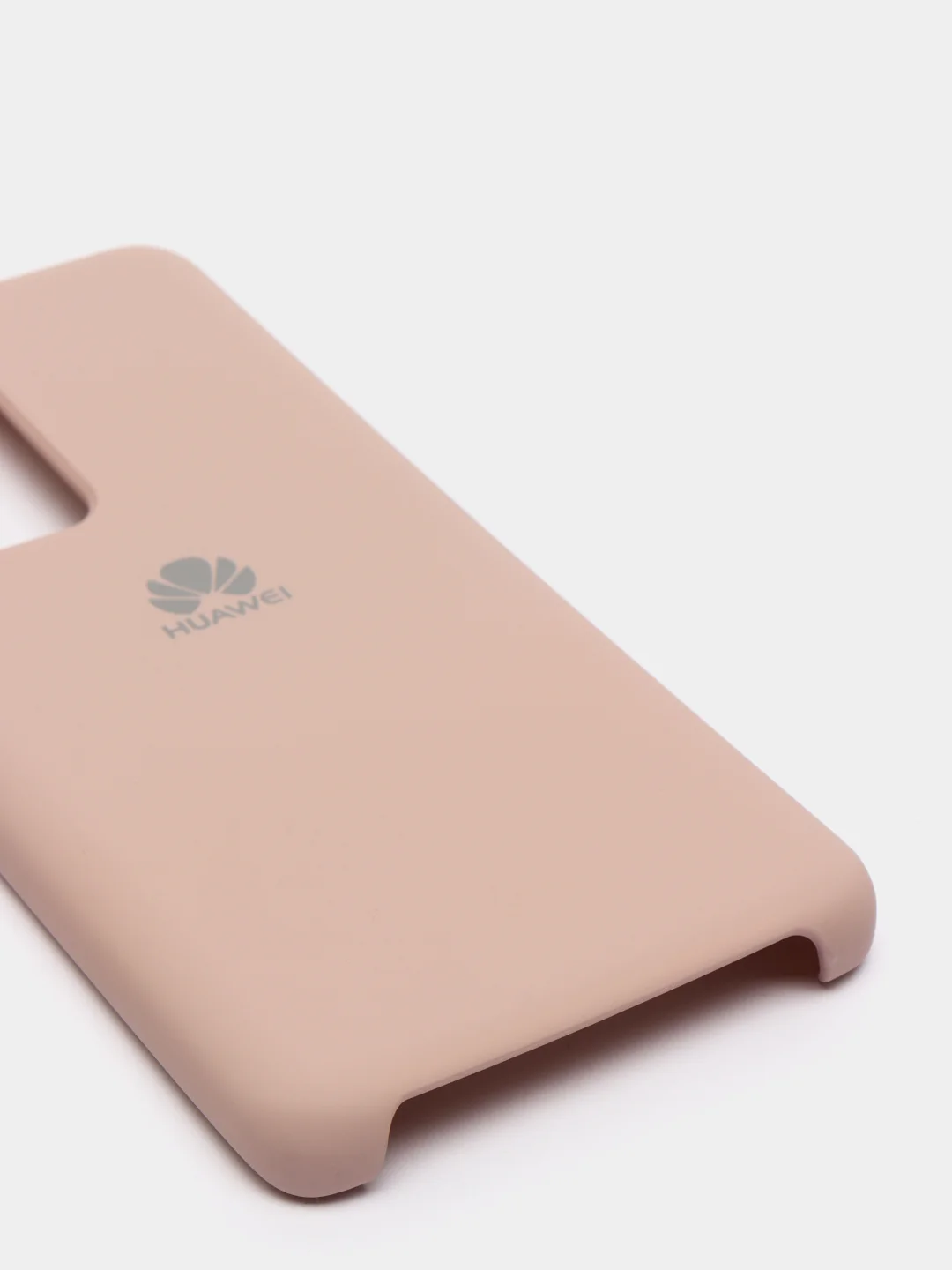Бежевый защитный силиконовый чехол Silicone Cover HUAWEI P40 PRO