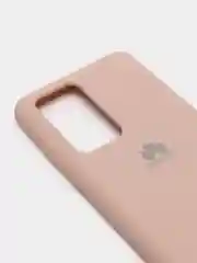 Бежевый защитный силиконовый чехол Silicone Cover HUAWEI P40 PRO