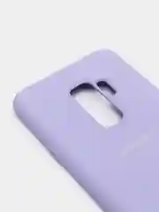 Лавандовый защитный силиконовый чехол Silikone Cover для Samsung S9 PLUS