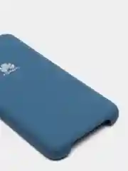 Тёмно-бирюзовый защитный силиконовый чехол Silicone Cover HONOR 9S/HUAWEI Y5P