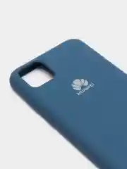 Тёмно-бирюзовый защитный силиконовый чехол Silicone Cover HONOR 9S/HUAWEI Y5P
