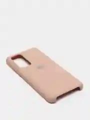 Бежевый защитный силиконовый чехол Silicone Cover Huawei P40