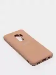 Бежевый защитный силиконовый чехол Silikone Cover для Samsung S9 PLUS