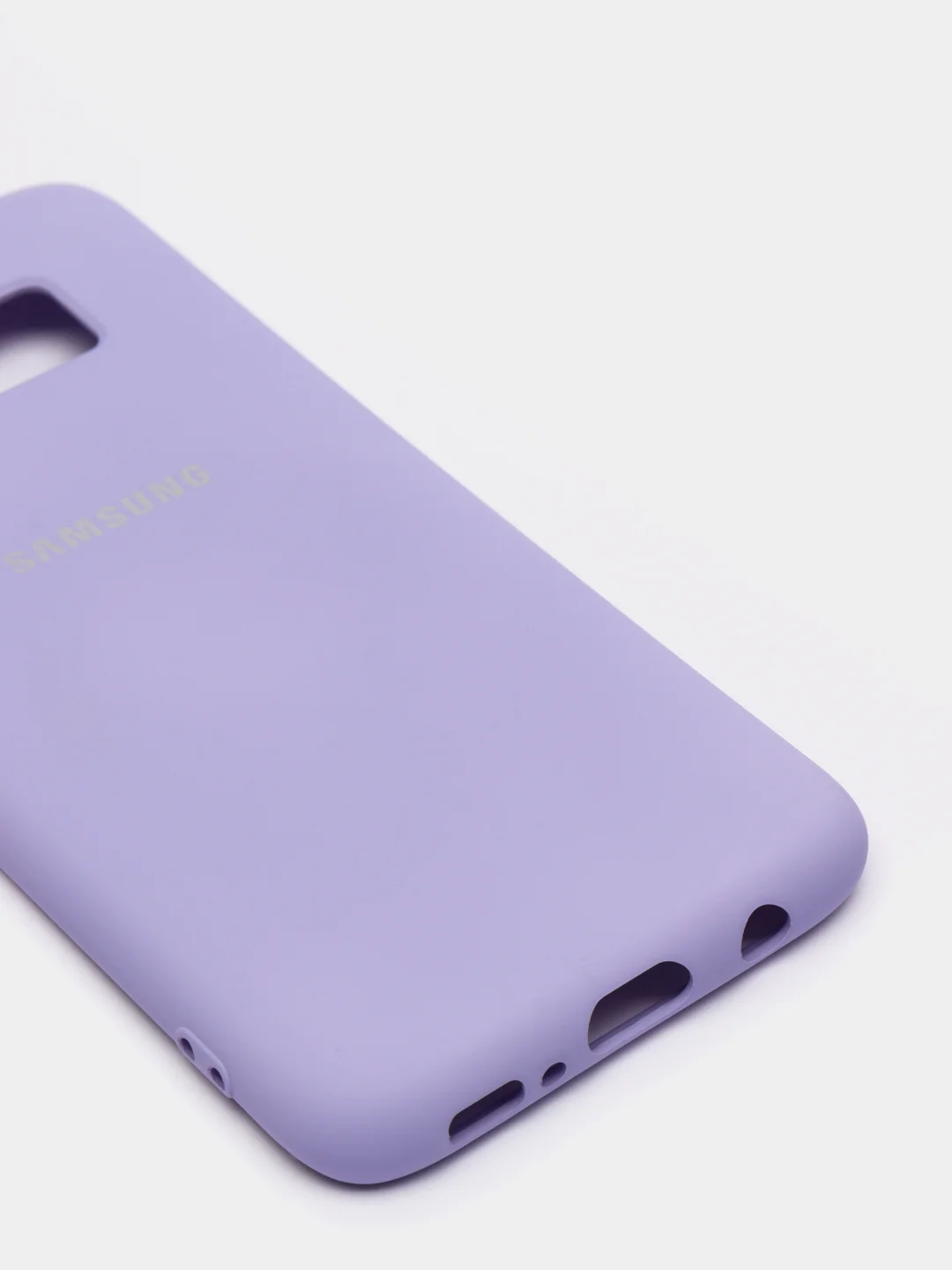 Аметистовый защитный силиконовый чехол Silikone Cover для Samsung S8