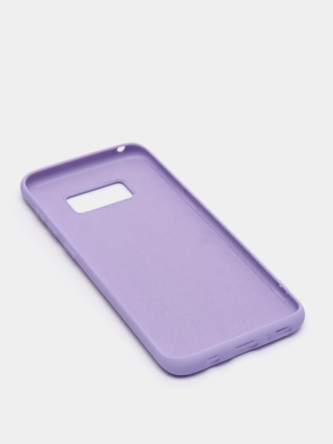 Аметистовый защитный силиконовый чехол Silikone Cover для Samsung S8