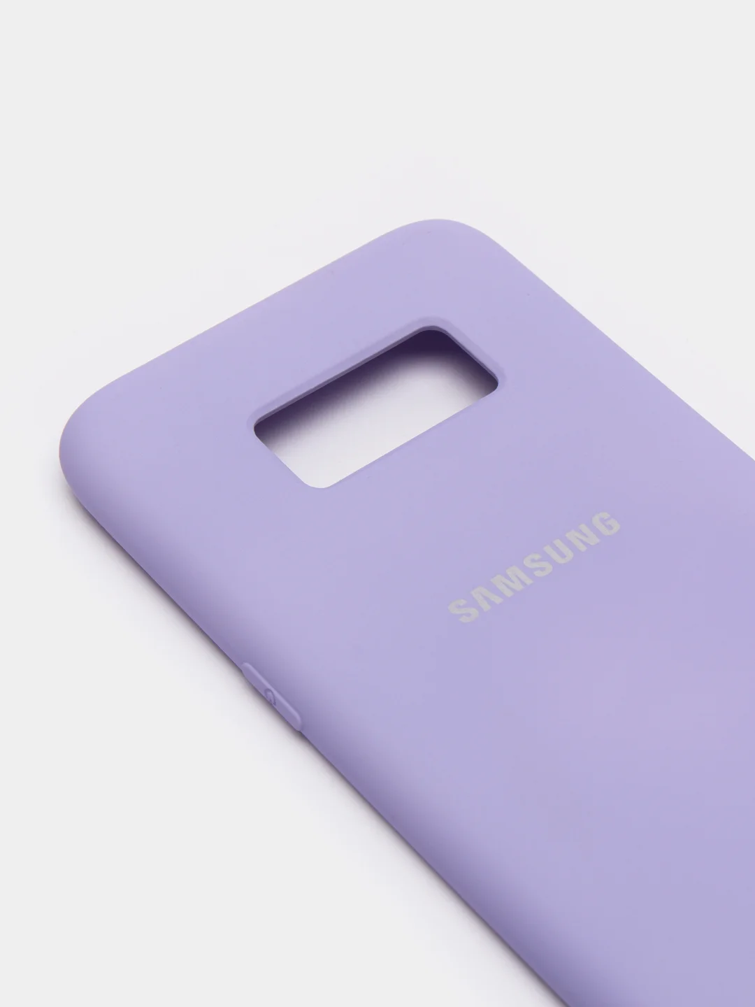 Аметистовый защитный силиконовый чехол Silikone Cover для Samsung S8