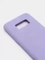 Аметистовый защитный силиконовый чехол Silikone Cover для Samsung S8