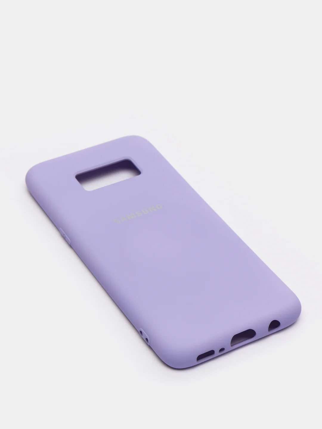 Аметистовый защитный силиконовый чехол Silikone Cover для Samsung S8