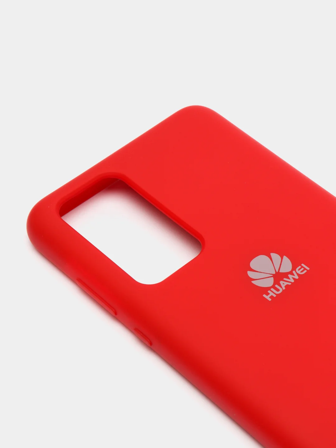 Бордовый защитный силиконовый чехол Silicone Cover Huawei P40
