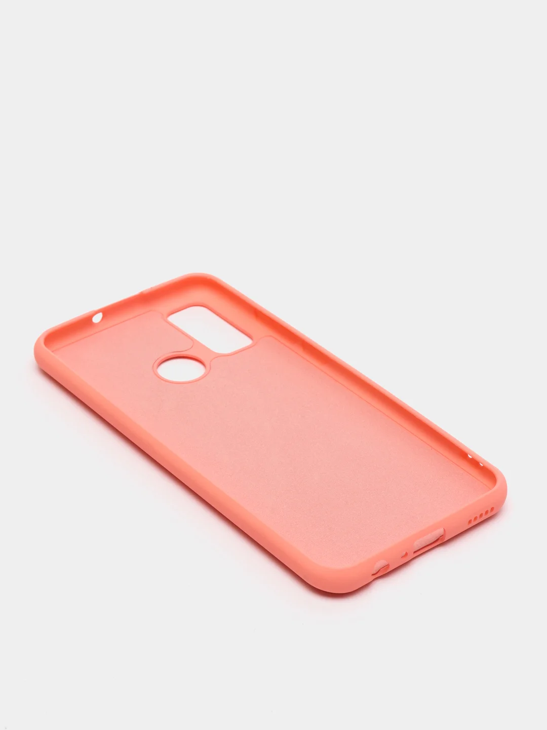 Кораллово-розовый защитный силиконовый чехол Silicone Cover HUAWEI P SMART 2020