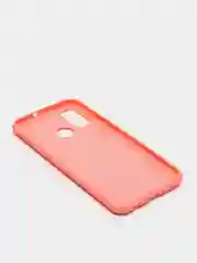 Кораллово-розовый защитный силиконовый чехол Silicone Cover HUAWEI P SMART 2020