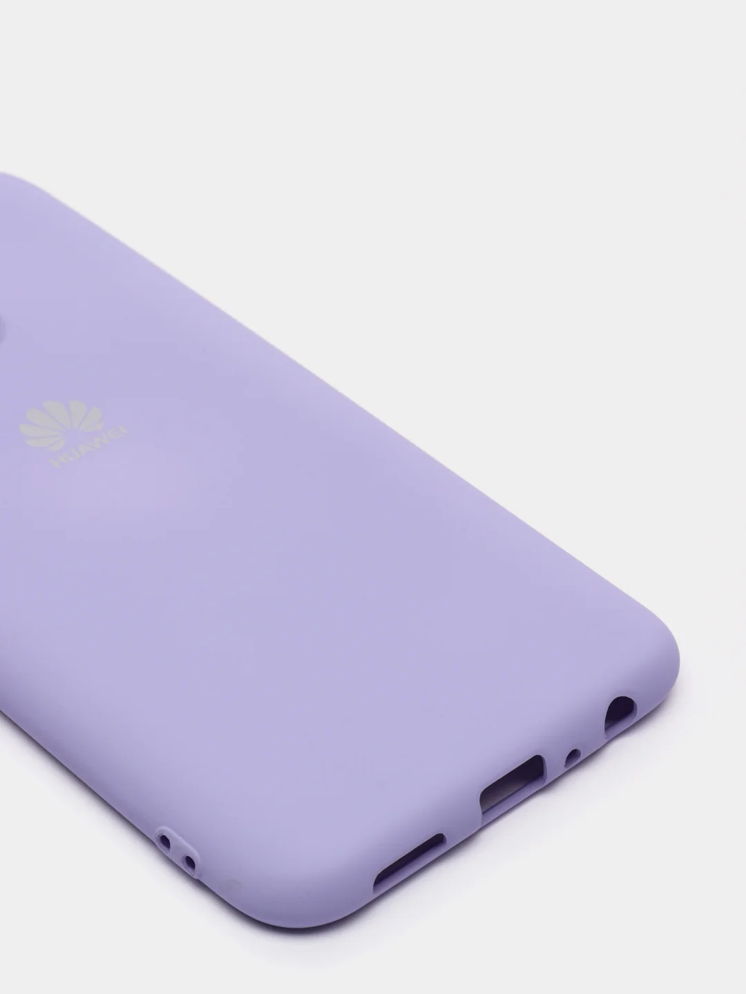 Лавандовый защитный силиконовый чехол Silicone Cover HUAWEI Y9 2019