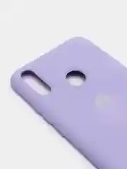 Лавандовый защитный силиконовый чехол Silicone Cover HUAWEI Y9 2019
