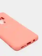 Кораллово-розовый защитный силиконовый чехол Silikone Cover для Samsung S9 PLUS