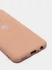Бежевый защитный силиконовый чехол Silicone Cover HUAWEI P SMART 2020