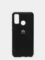 Черный защитный силиконовый чехол Silicone Cover HUAWEI P SMART 2020