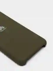 Зелёный хаки защитный силиконовый чехол Silicone Cover HONOR 9A