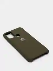 Зелёный хаки защитный силиконовый чехол Silicone Cover HONOR 9A