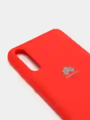 Алый защитный силиконовый чехол Silicone Cover Huawei CX10S / HUAWEI Y8P