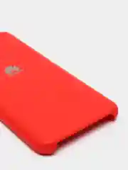 Алый защитный силиконовый чехол Silicone Cover Huawei CX10S / HUAWEI Y8P