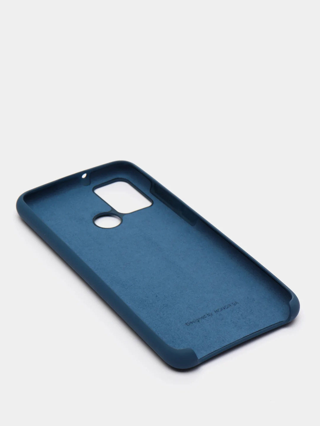 Темно-синий защитный силиконовый чехол Silicone Cover HONOR 9A