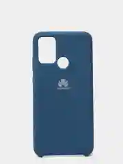 Темно-синий защитный силиконовый чехол Silicone Cover HONOR 9A