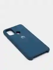 Темно-синий защитный силиконовый чехол Silicone Cover HONOR 9A
