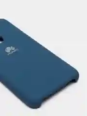 Темно-синий защитный силиконовый чехол Silicone Cover HONOR 9A