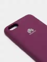 Фиолетовый защитный силиконовый чехол Silicone Cover Huawei Y5 2018/ Y5 PRIME /CW7