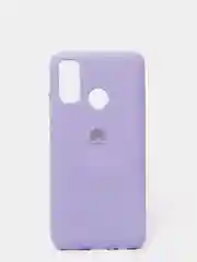 Лавандовый защитный силиконовый чехол Silicone Cover HUAWEI P SMART 2020