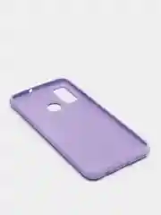 Лавандовый защитный силиконовый чехол Silicone Cover HUAWEI P SMART 2020