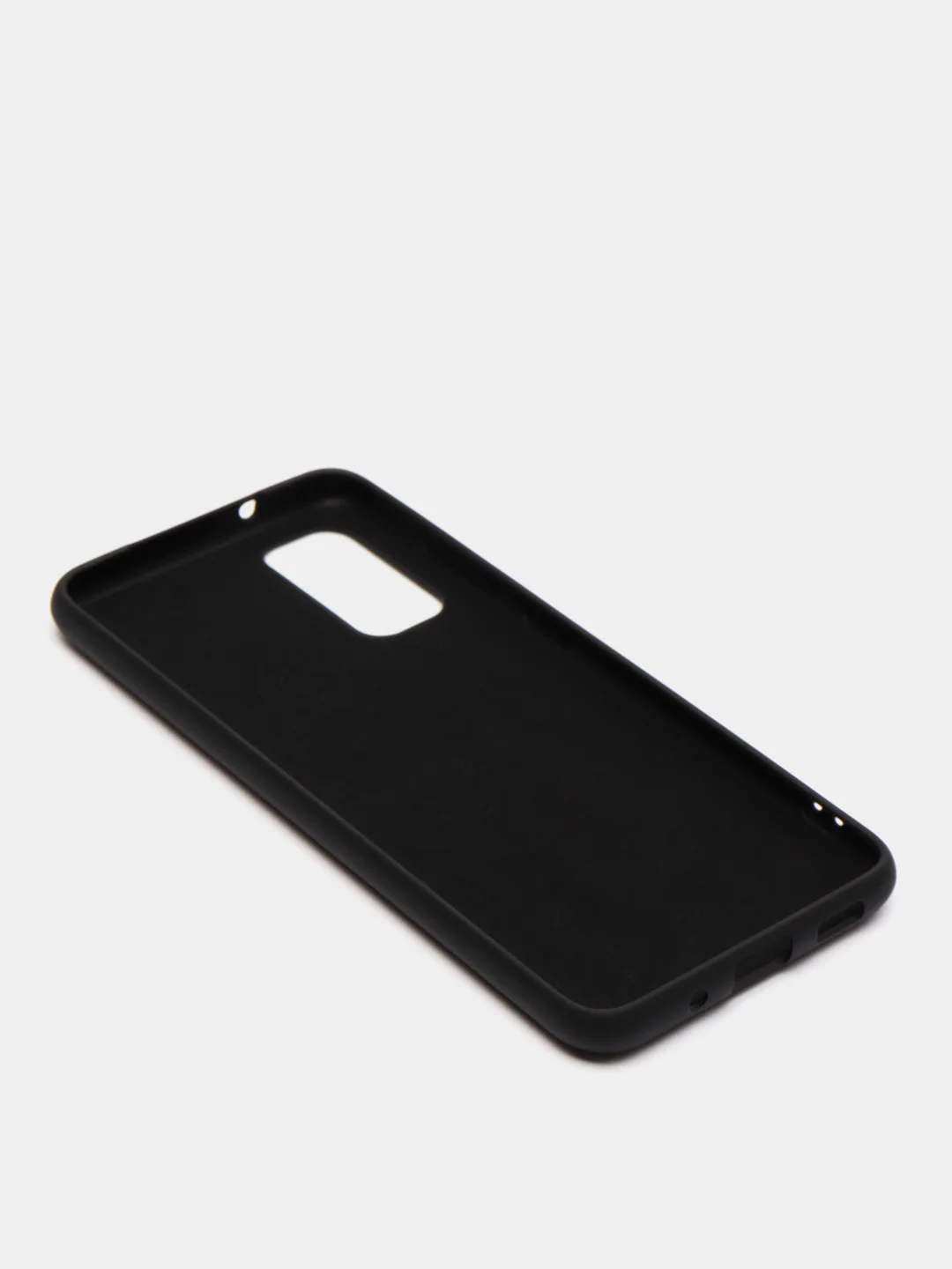 Черный защитный силиконовый чехол Silikone Cover для Samsung S20