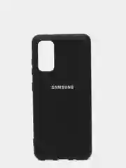 Черный защитный силиконовый чехол Silikone Cover для Samsung S20