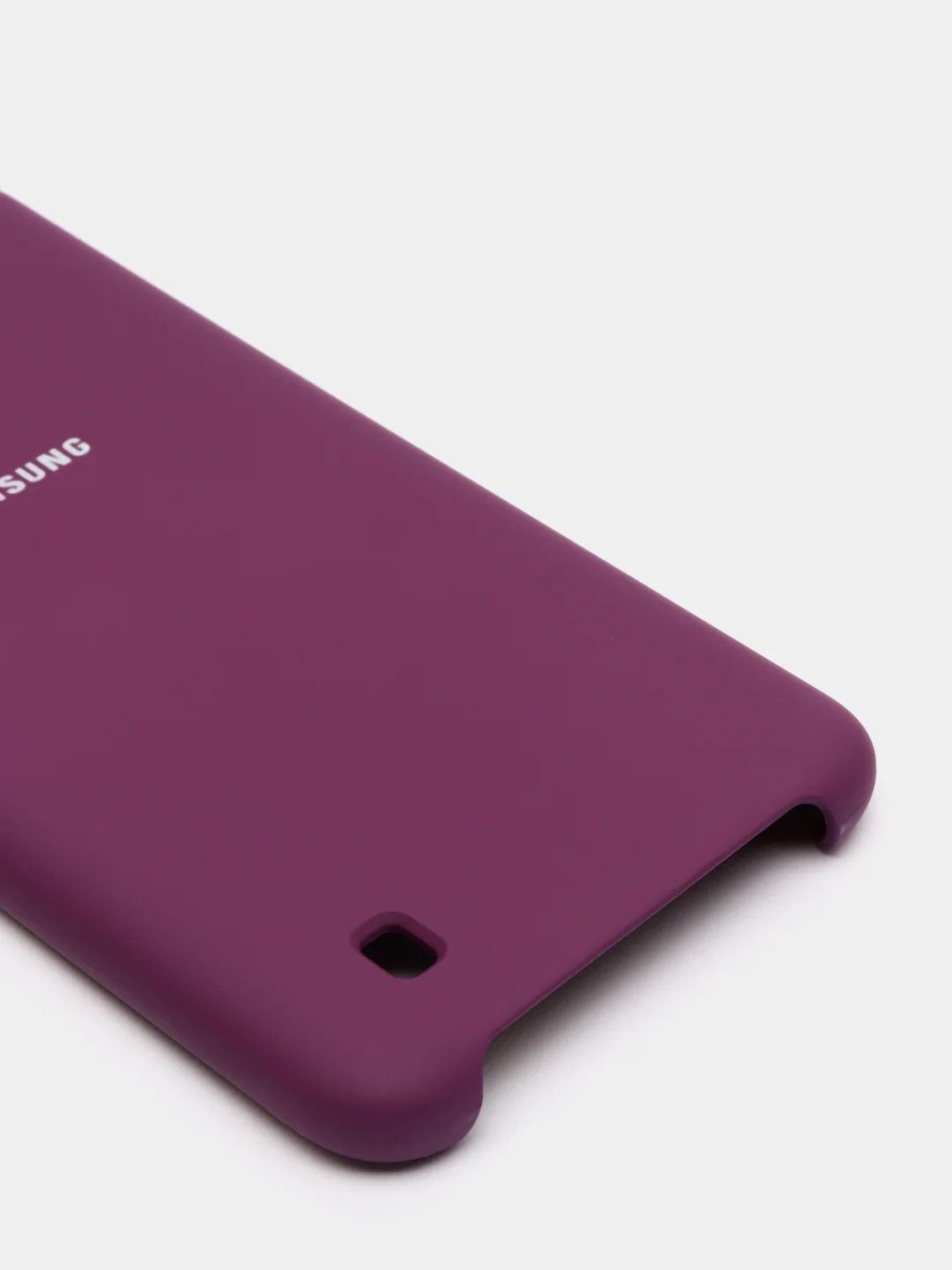 Пурпурный защитный силиконовый чехол Silikone Cover для Samsung M10