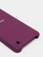 Пурпурный защитный силиконовый чехол Silikone Cover для Samsung M10
