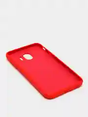 Алый защитный силиконовый чехол Silikone Cover для Samsung J4 2018
