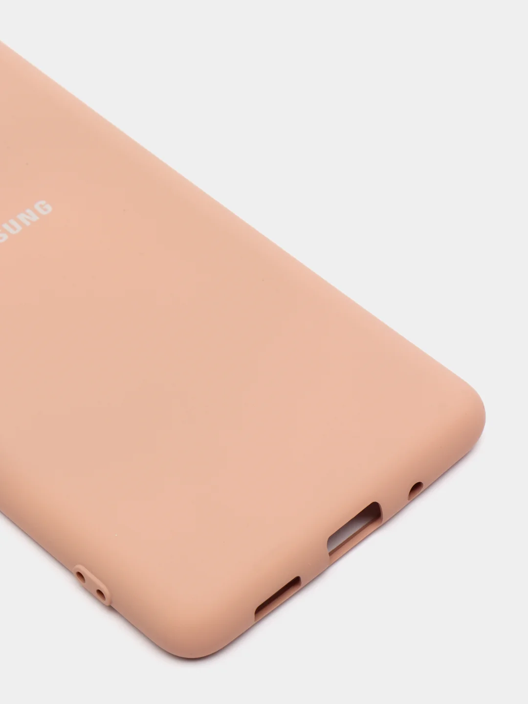 Бежевый меланж защитный силиконовый чехол Silikone Cover для Samsung S20FE/S20LITE