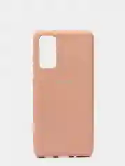 Бежевый меланж защитный силиконовый чехол Silikone Cover для Samsung S20FE/S20LITE