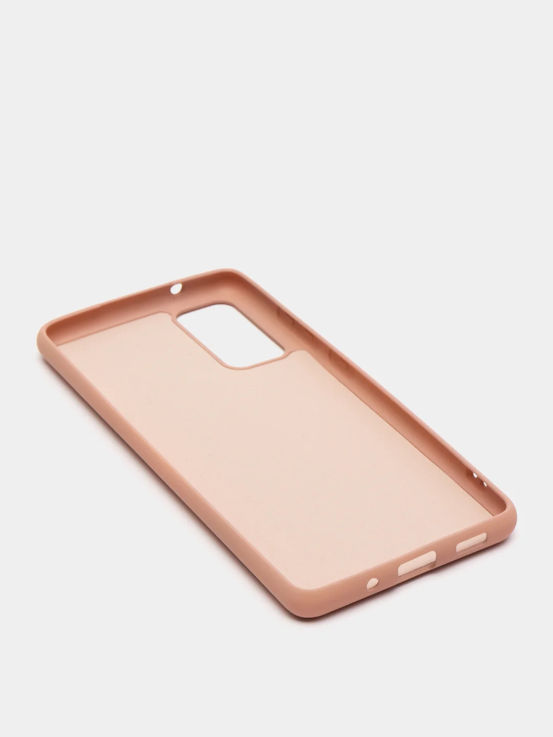 Бежевый меланж защитный силиконовый чехол Silikone Cover для Samsung S20FE/S20LITE