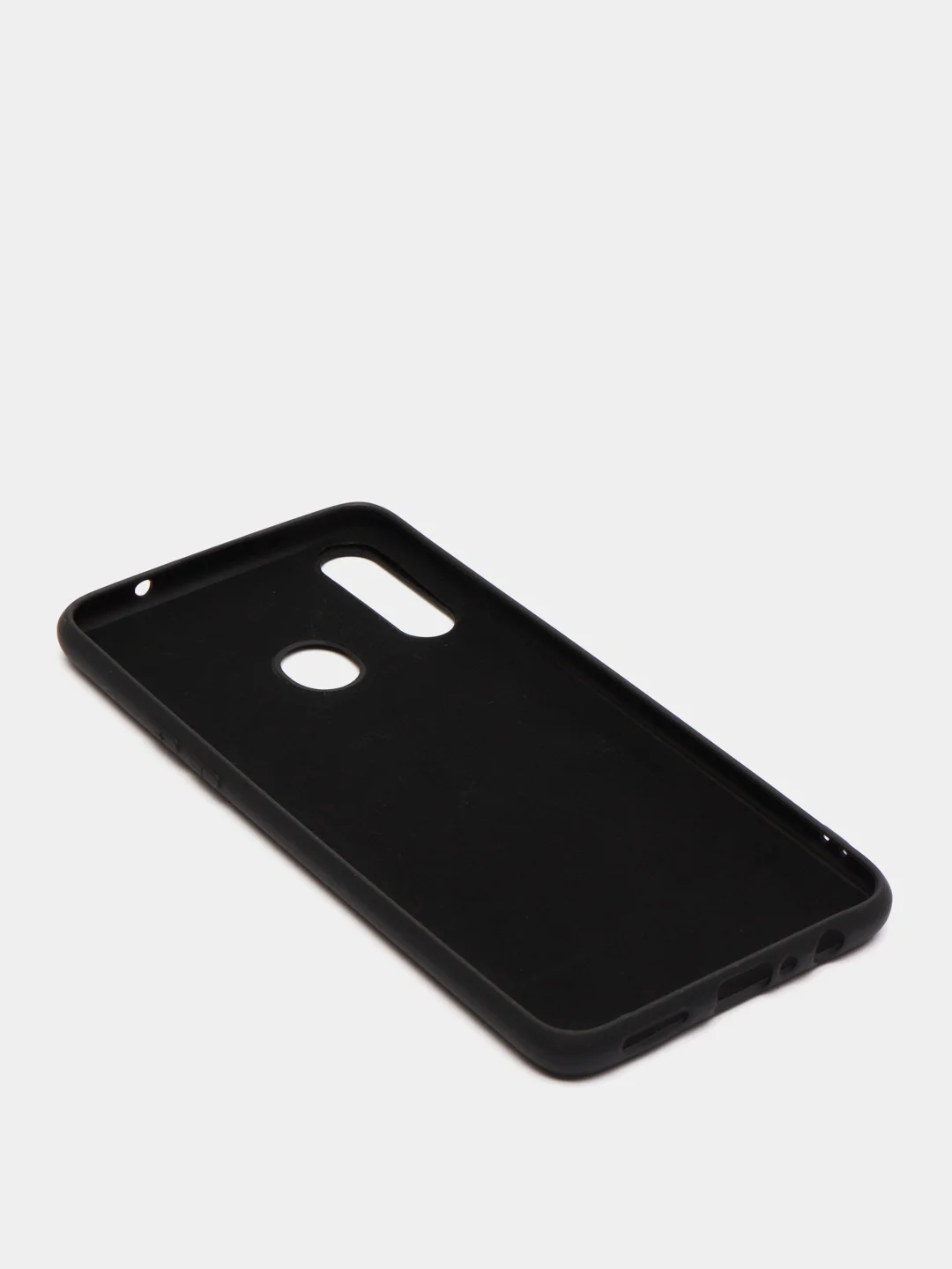 Черный защитный силиконовый чехол Silikone Cover для Samsung A20S