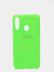 Салатовый защитный силиконовый чехол Silikone Cover для Samsung A20S