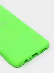 Салатовый защитный силиконовый чехол Silikone Cover для Samsung A20S