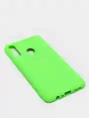 Салатовый защитный силиконовый чехол Silikone Cover для Samsung A20S