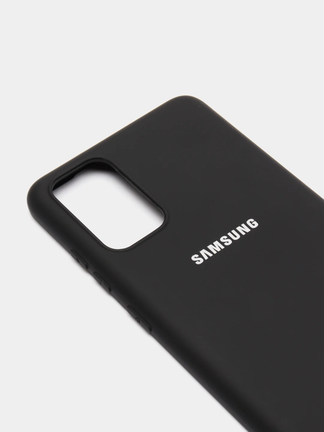Черный защитный силиконовый чехол Silikone Cover для Samsung S20 PLUS
