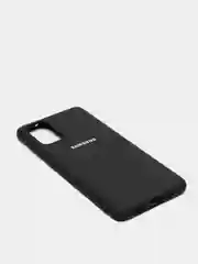 Черный защитный силиконовый чехол Silikone Cover для Samsung S20 PLUS