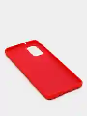 Алый защитный силиконовый чехол Silikone Cover для Samsung S20 PLUS
