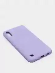 Сиреневый защитный силиконовый чехол Silikone Cover для Samsung M10